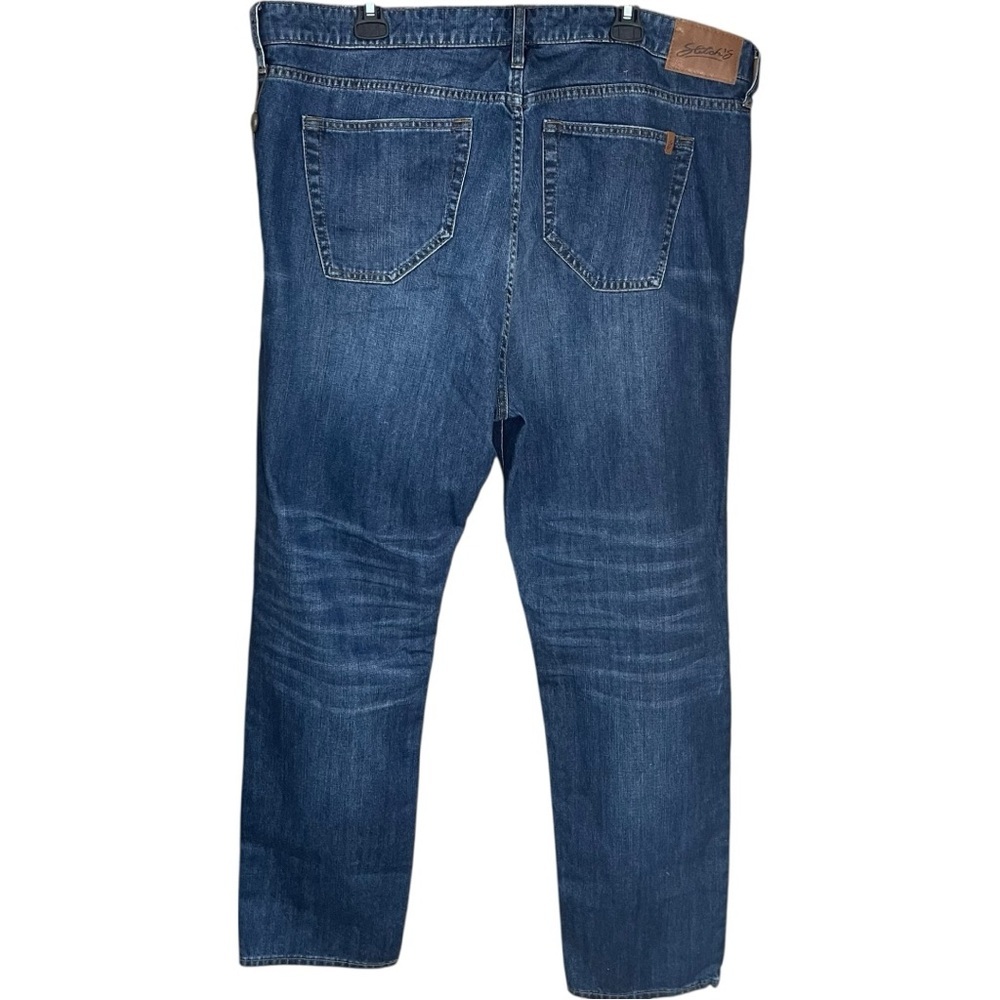 Stitches Barfly Slim Leg Jeans Blue - Picture 2 of 9